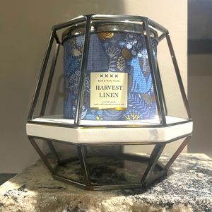 B&BW 3 Wick Geometric Candle Holder